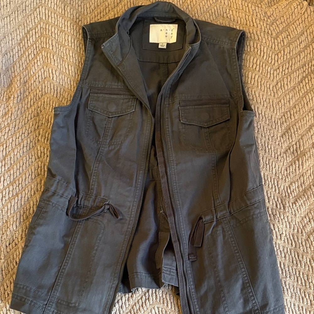 a new day Dark Gray Vest